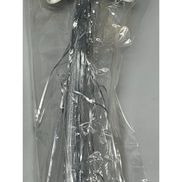 pretty princess star wand costume soft foam glitter silver 18" READ new - Picture 3 of 7